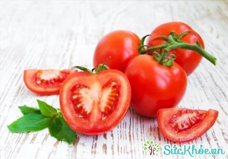Cà chua rất giàu vitamin C và chất lycopen phytochemical