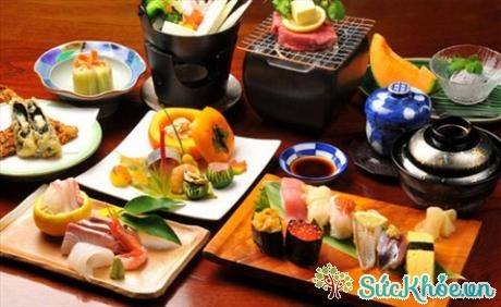 Bữa ăn theo truyền thống của người Nhật không nên uống khi ăn