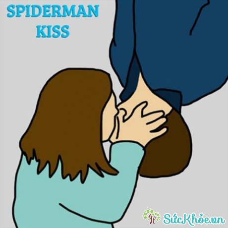 'The Spiderman Kiss' là một nụ hôn tự phát