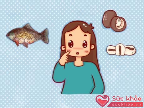 Ăn cá chép, nấm... sau sinh giúp mẹ tăng cường hệ miễn dịch. (Ảnh minh họa)