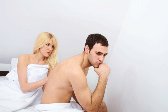 Rối loạn tình dục thường liên quan đến việc xuất tinh sớm và rối loạn chức năng cương dương.