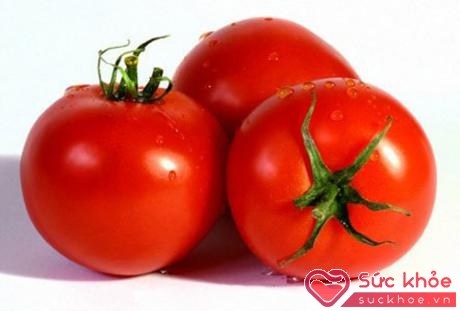 Cà chua có chứa chất lycopne màu đỏ, một chất chống oxy hóa, rất tốt cho đôi mắt của bạn