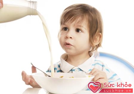 Sữa tươi rất tốt cho sức khỏe và sự phát triển của trẻ nhỏ