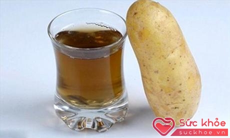 Nước ép khoai tây sống mang lại nhiều lợi ích cho sức khỏe (ảnh minh họa: Internet)