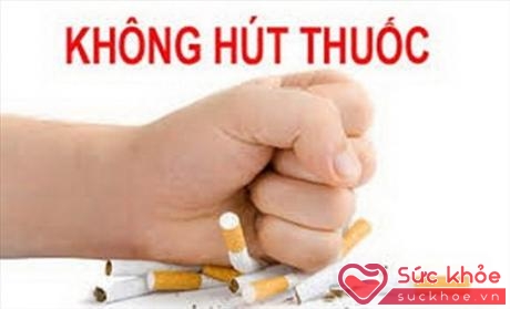 Bỏ thuốc lá không những giúp kiểm soát huyết áp mà còn giảm tỷ lệ các biến cố tim mạch.