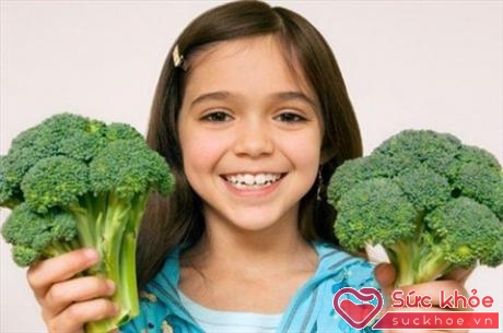 Ăn nhiều rau giúp trẻ cân bằng dinh dưỡng (Ảnh: Internet)