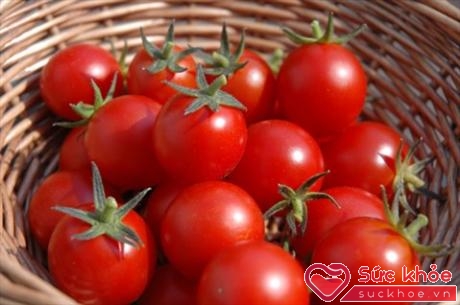 Cà chua chứa rất nhiều vitamin A (Ảnh: Internet)