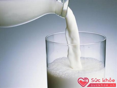 Sữa tươi là thức uống đợc nhiều gia đình sử dụng hàng ngày