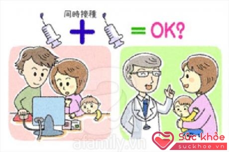 Cha mẹ Nhật tìm hiểu kỹ và hỏi ý kiến bác sĩ trước khi tiêm phòng