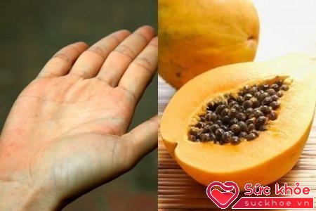 Masage, ngâm nước muố hay dùng hoa quả là cách chăm sóc da để tránh chai tay rất hay