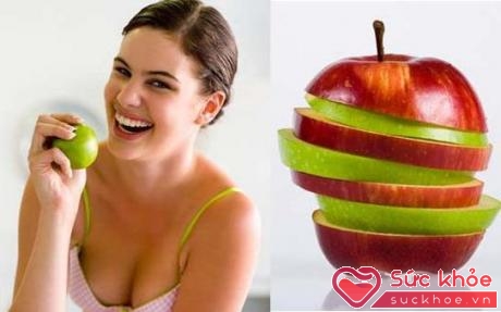 Tráng miệng bằng táo tươi sẽ tránh được các bệnh về răng miệng