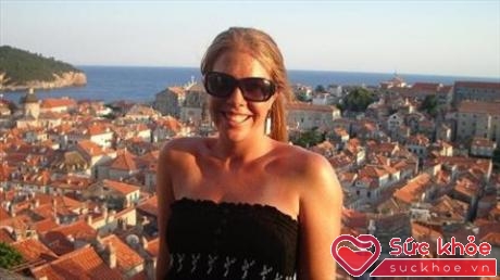Kimberly Gillan bày tỏ sự thoải mái khi tận hưởng kỳ nghỉ một mình ở Croatia thay vì đi cùng chồng (Ảnh: Supplied)