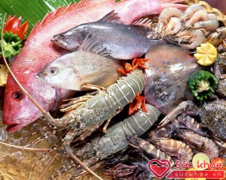 Hải sản ươn dễ gây ngộ độc