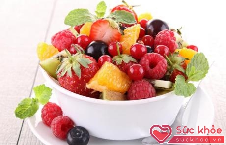 Trái cây nói chung là nhóm thực phẩm chứa hàm lượng đường fructose rất nhỏ, dễ tiêu hóa, phòng chống được nhiều bệnh tật
