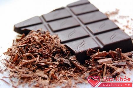 Hàm lượng magie trong socola đen có tác dụng giải tỏa căng thẳng