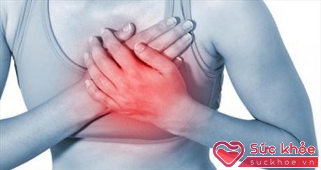 Cơn đau thắt ngực có thể là dấu hiệu nghiêm trọng của bệnh tim (Ảnh minh họa: Internet)