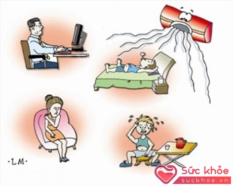 Lạm dụng điều hòa có thể khiến sức khỏe gặp họa