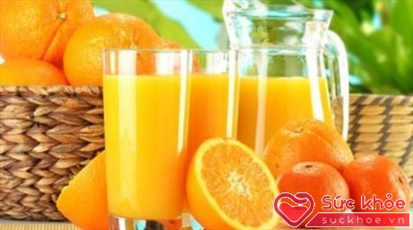 Nước cam rất tốt cho sức khỏe (ảnh: Internet)
