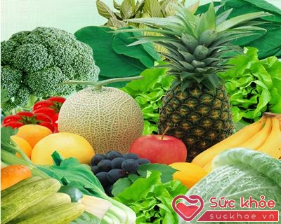 Mỗi người cần ăn tối thiểu 300g rau xanh và 100g quả tươi mỗi ngày để có sức khỏe tốt.