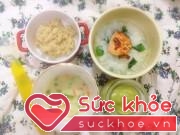 Thực đơn ăn dặm cho bé từ 6 đến 9 tháng tuổi ngon miệng mà bổ dưỡng
