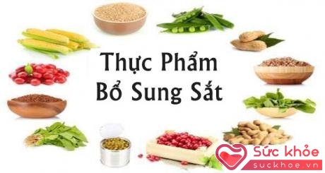 Những thực phẩm giàu sắt