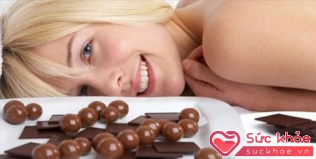 Chocolate giúp bạn sở hữu làn da trẻ trung.