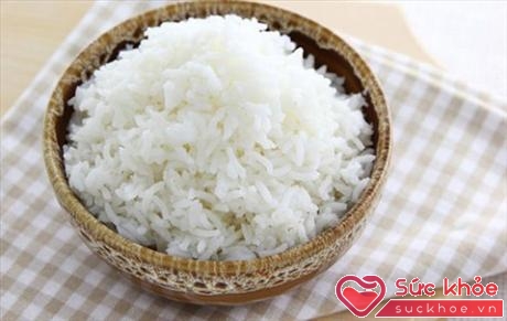 Gạo trắng có chỉ số đường huyết cao, ăn nhiều dễ bị đái tháo đường hơn (ảnh minh họa: Internet)