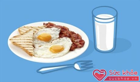 Một bữa sáng giàu protein rất tốt cho bệnh nhân tiểu đường