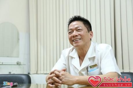 Thạc sĩ, bác sĩ Lưu Quốc Khải - Trưởng khoa Đẻ A2, Bệnh viện Phụ sản Hà Nội. Ảnh: HQ.