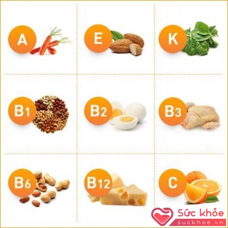 Bổ sung vitamin bằng thực phẩm là cách an toàn và hiệu quả nhất