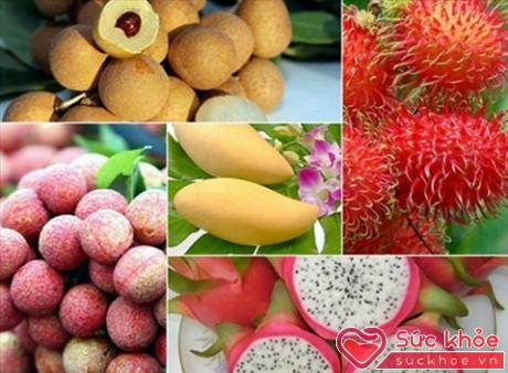 Vitamin C có nhiều trong hoa quả và rau xanh