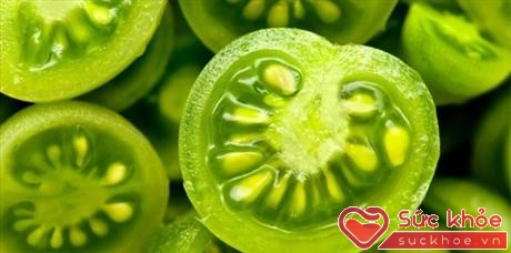 Cà chua xanh có thể gây ngộ độc
