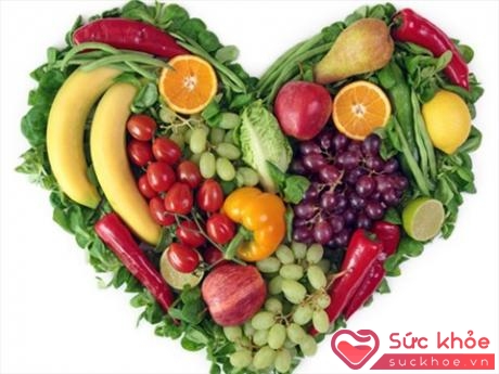 Ăn nhiều rau củ quả để đảm bảo vitamin và khoáng chất cho cơ thể