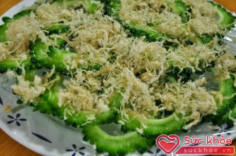 Salad mướp đắng, món ăn được ưa chuộng tại các nước nhiệt đới