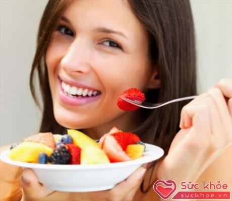 Ăn nhiều hoa quả tươi sẽ giúp phụ nữ phòng ngừa bệnh u xơ tử cung