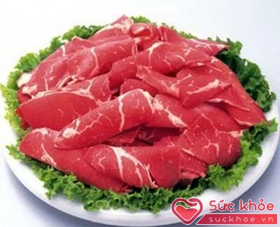 Thịt bò là món ăn tốt cho nam giới bị liệt dương, di tinh