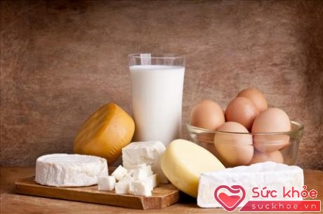  Sữa, mayonnai, trứng và pho mát là những sản phẩm nên tránh khi bạn đang bị tiêu chảy
