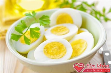 Ăn trứng giúp giảm thiểu rủi ro mắc các bệnh tim mạch Ảnh: Internet