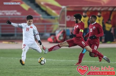 Cú đúp của Quang Hải đưa U23 Việt Nam lọt vào chung kết AFC U23 Championship 2018