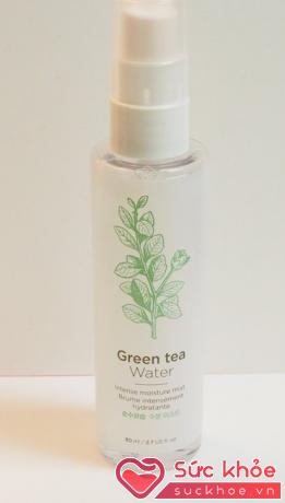 The Face Shop Green Tea Water Purifying Moisture Mist (270.000VNĐ/80ml)