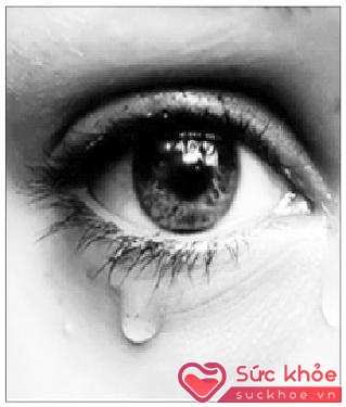 Nếu thường xuyên khóc, không kiểm soát được hoặc không có lý do để khóc có thể là dấu hiệu của bệnh trầm cảm.