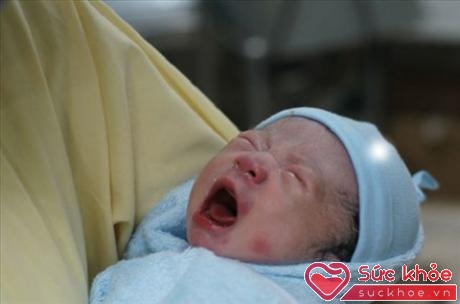 Em bé chào đời tại Bệnh viện Từ Dũ, TP HCM. Ảnh: Lê Phương.