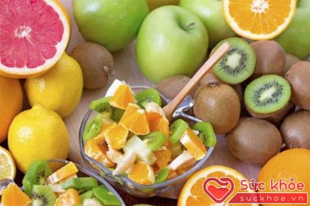 Vitamin C trong hoa quả giúp bạn giữ được hơi thở sảng khoái