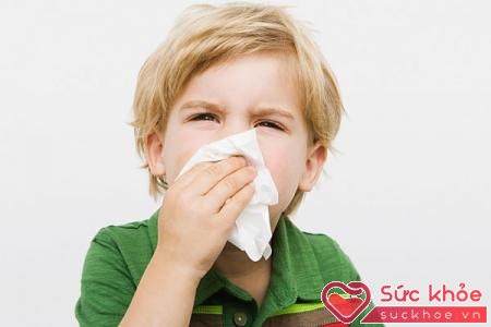 Sổ mũi là một triệu chứng sốt xuất huyết ở trẻ sơ sinh