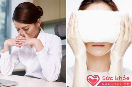Chườm ấm mí mắt là một trong những cách chữa đau mắt đỏ nhanh nhất