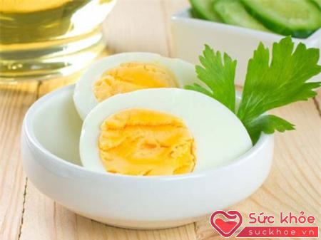 Trứng là loại thực phẩm tốt cho người mắc bệnh ung thư phổi