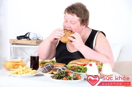 Nguyên nhân béo phì chủ yếu do chế độ ăn uống không hợp lý