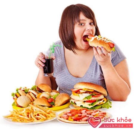 Chế độ ăn uống không hợp lý gây viêm dạ dày tá tràng