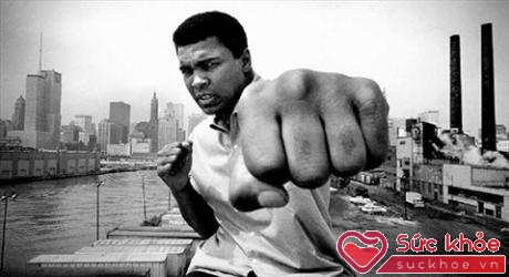 Muhammad Ali mắc Parkinson khi mới 28 tuổi (ảnh: Internet)