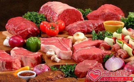 Bị sỏi thận cần giảm lượng thịt đỏ trong bữa ăn hàng ngày
